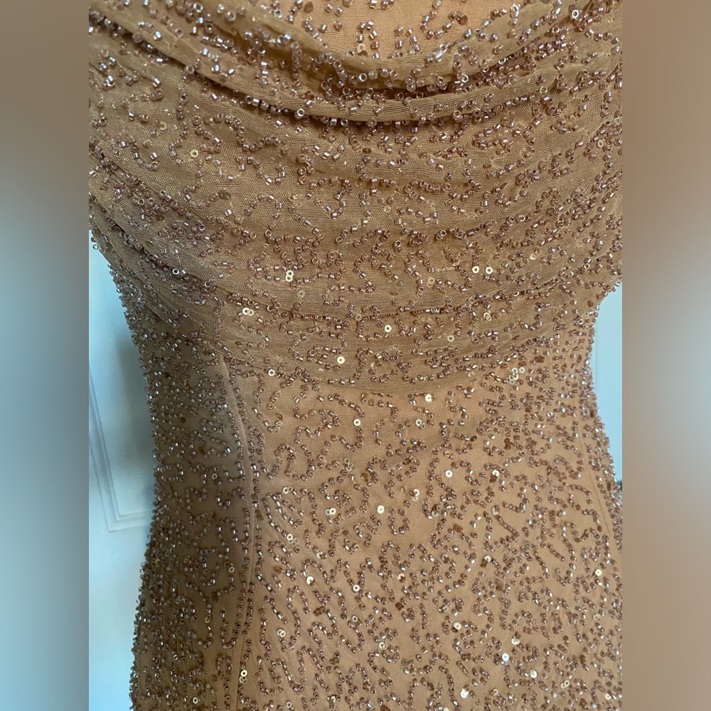 NWT EVENING DRESS STAR OF THE SHOW EMBELLISHED AKIRA MAXI DRESS size XL - Picture 15 of 16